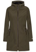 Dunkelgrün Softshell Regenjacke Daybreak von Ilse Jacobsen