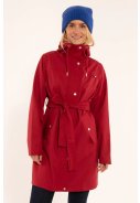 Dunkelrote Regenjacke Danerainlover von Danefae 6