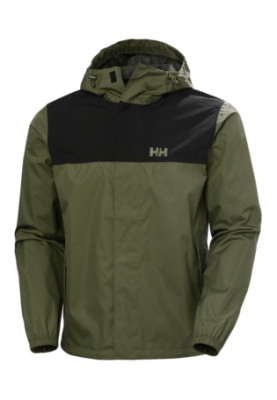 Grüne Herrenregenjacke Vancouver von Helly Hansen