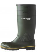 Grüne Dunlop Acifort Regenstiefel lang (Knie) 3