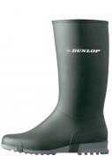Dunkelgrüne PVC Sport Regenstiefel von Dunlop 2