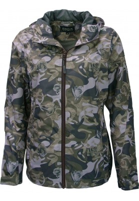 Dusty leaf camouflage Damenregenjacke Camou von Pro-X Elements