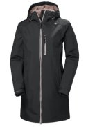 Ebony Damen-Regenjacke Long Belfast von Helly Hansen