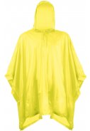 Einfacher gelber Kinder Regenponcho