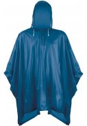 Einfacher dunkelblauer Regenponcho