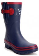 Evercreatures Regenstiefel kurz dunkelblau