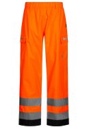 Orange atmungaktive Hi-Vis Regenhose von Lyngsøe Rainwear 