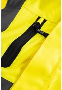 Fluor gelb/schwarze Hi-Vis Craftman Winterjacke von Lyngsøe Rainwear 6