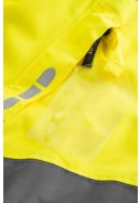Fluor gelb/schwarze Hi-Vis Craftman Winterjacke von Lyngsøe Rainwear 7