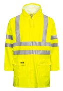 Lyngsøe Rainwear schwerentflammbare Regenjacke Hi-Vis gelb 1