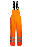 Fluoreszierender Orange Hi-Vis Amerikanischer Overall von Lyngsøe Rainwear