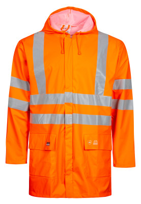 Lyngsøe Rainwear Signaal Regenjacke Hi-Vis orange