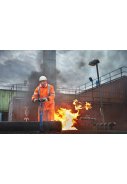 Lyngsøe Rainwear schwerentflammbare Regenjacke Hi-Vis orange 2