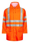Lyngsøe Rainwear schwerentflammbare Regenjacke Hi-Vis orange