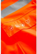 Lyngsøe Rainwear schwerentflammbare Regenjacke Hi-Vis orange 4