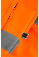 Lyngsøe Rainwear Hi-Vis Softshell fluor orange/schwarz 4