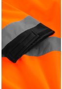Lyngsøe Rainwear Hi-Vis Softshell fluor orange/schwarz 5