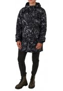 Marble Print motion rain Parka Regenjacke Urban Outdoor von Agu 7