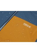 Gelb/blaue Stretch Herrenregenjacke Liam von Pro-X Elements 6