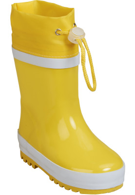 Playshoes Regenstiefel gelb gefüttert