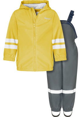 Gelbe Jacke und dunkle Hose Basic von Playshoes