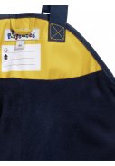 Gelbe mit Fleece gefütterte Regenlatzhose von Playshoes 2