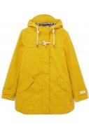 Gelbe Damenregenjacke Coast Mid von Joules