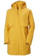 Gelbe mittellange Damen-Regenjacke Lilja von Helly Hansen