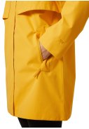Gelbe mittellange Damen-Regenjacke Lilja von Helly Hansen 3