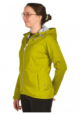 Gelbe (sulphur) Damenregenjacke Stretch Davina von Pro-X Elements