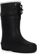 Schwarze Kinderwinterstiefel aus Naturkautschuk von Druppies