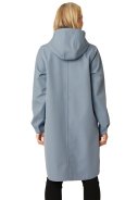 Grey Blue softshell A-Linien-Regenmantel von Ilse Jacobsen 5