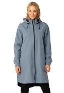 Grey Blue softshell A-Linien-Regenmantel von Ilse Jacobsen 6