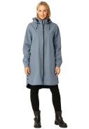 Grey Blue softshell A-Linien-Regenmantel von Ilse Jacobsen 7