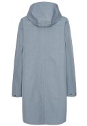 Grey Blue softshell A-Linien-Regenmantel von Ilse Jacobsen 8