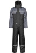 Lyngsøe Rainwear Winteroverall grau/schwarz
