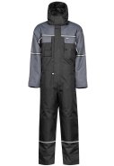 Lyngsøe Rainwear Winteroverall grau/schwarz