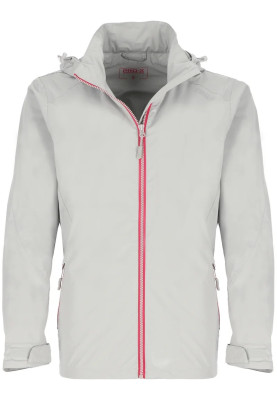 Graue Stretch Damenregenjacke Evavon Pro-X Elements