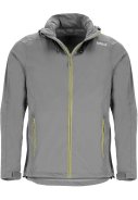 Graue Stretch Herrenregenjacke Oskar von Pro-X Elements 1