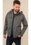 Graue (charcoal) Herrenregenjacke Grayson von Lighthouse 5