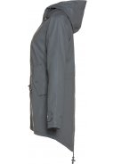Graue (Cool Grey) Damenregenjacke HafenCity® von BMS 3
