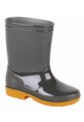 Kinder Regenstiefel Luca PVC grau