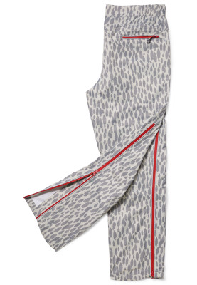 Graue (Raindrops) nachhaltige Regenhose von Dripp Rainwear