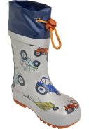 Graue Regenstiefel Tractor von Playshoes