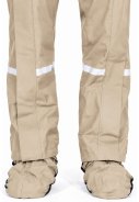 Beige Regenhose Storm mit durchgehendem Reißverschluss 6