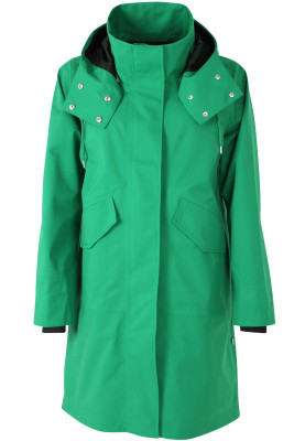 Grüne Regenmantel Danewest Wind Rain Parka von Danefae