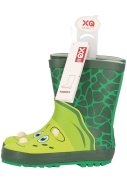 Grüner Dino-Design-Gummistiefel von XQ Footwear 3