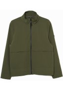 Grüne (Avocado) Stretch Softshell Herren Regenjacke Cielo von Tantä