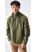 Grüne (Avocado) Stretch Softshell Herren Regenjacke Cielo von Tantä 7