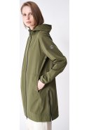 Grüne (Avocado) Softshell Damenregenjacke Sema von Tantä 7